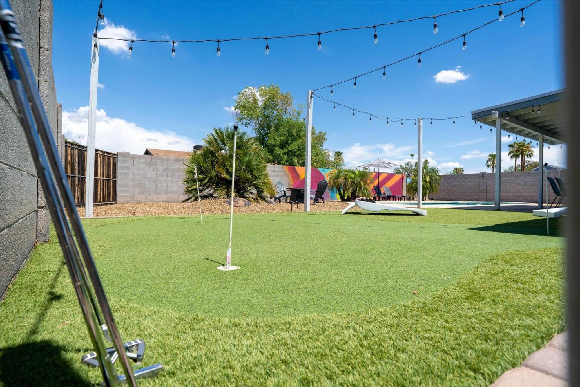 Mini Golf Fire Pit Pool Game Room Chandler Exterior photo