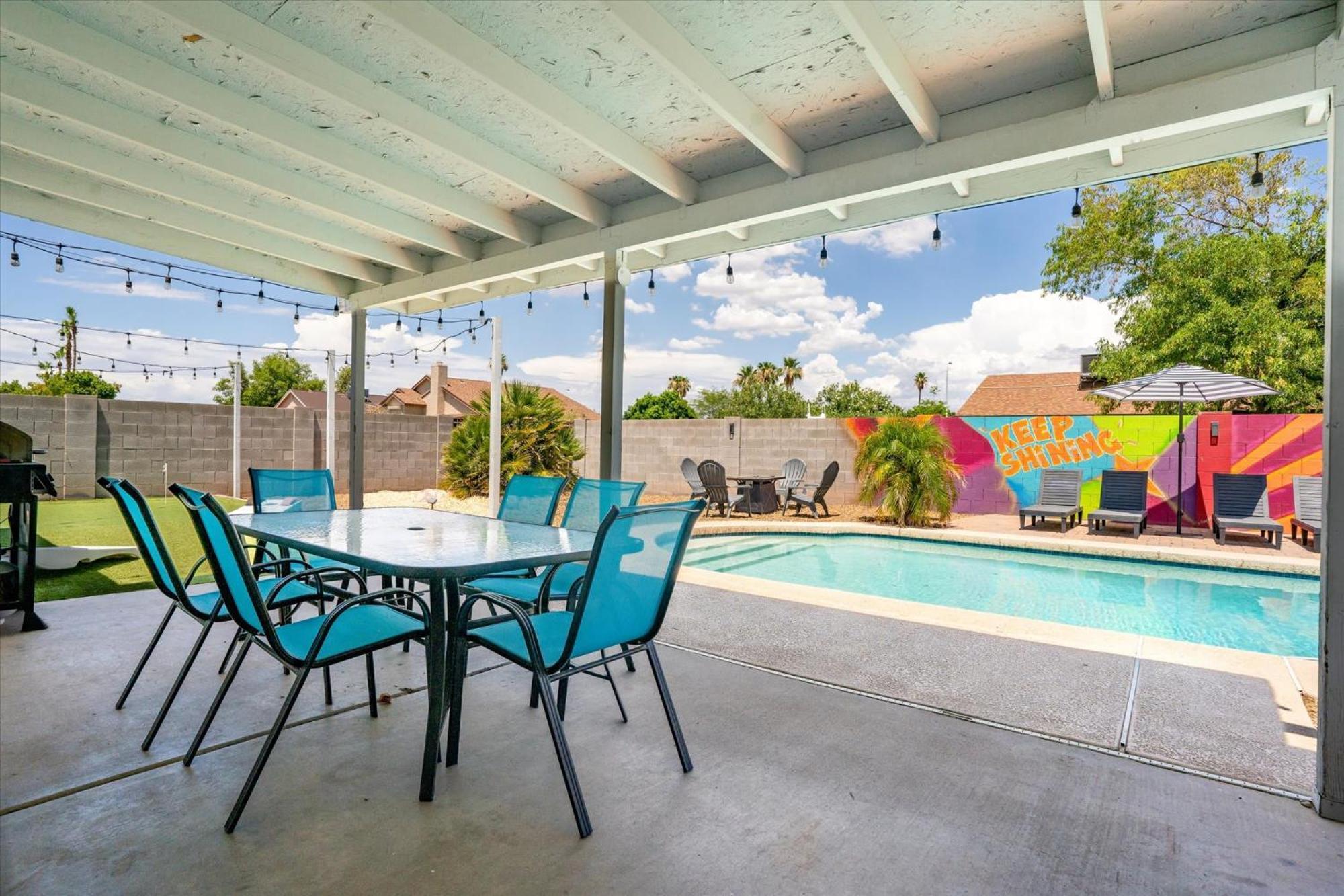 Mini Golf Fire Pit Pool Game Room Chandler Exterior photo
